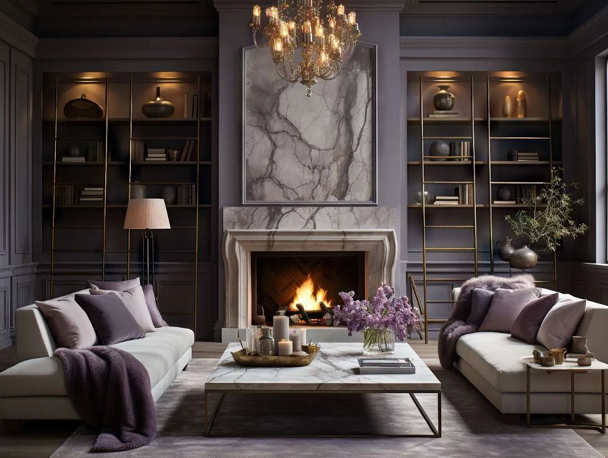 Elegant living room interior