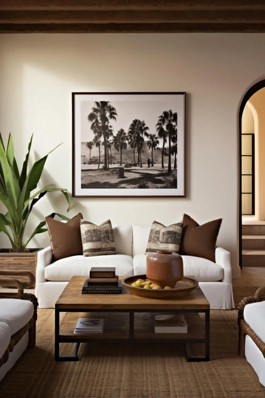 Contemporary dining and living room project
